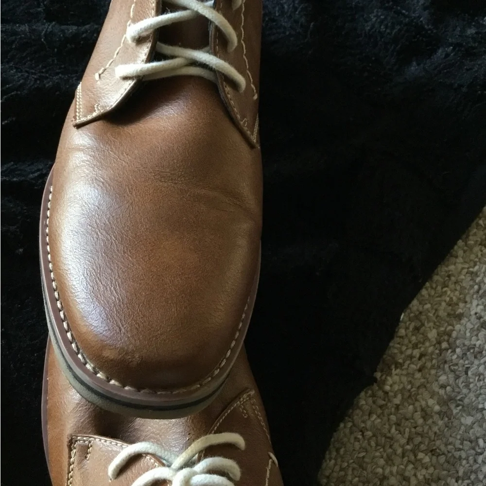 Sonoma Men’s Ledger Size 8 Chukka Boots Brown Lace Up Comfort Casual Shoes